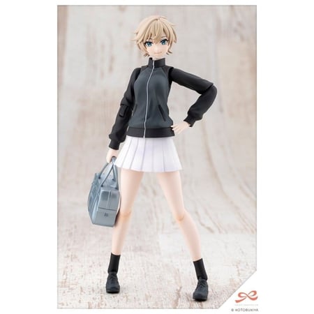 Sousai Shojo Teien - Figurine Plastic Model Kit 1/10 Rui Saotome Touhou High School Tracksuit Dreaming Style Midnight Onyx 16 cm - Kotobukiya