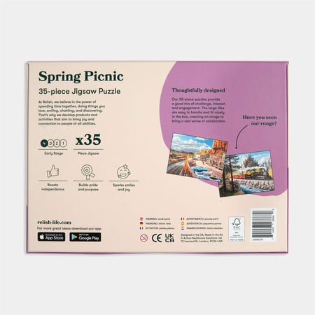 Puzzle ergonomique 35pcs - Balade du dimanche
