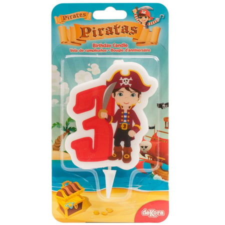 Bougie Pirate 3 ans