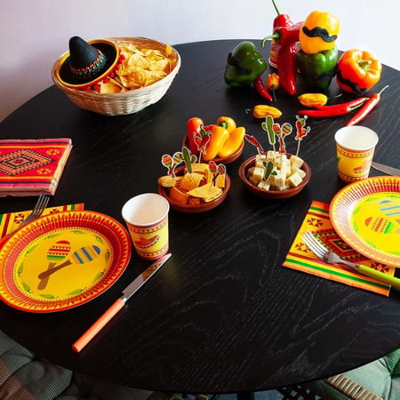 20 Serviettes Fiesta Mexico