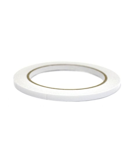 Adhésif Hydrosoluble pour tissu 10m x 6mm de 6 mm de largeur Blanc vendu par 50 cm