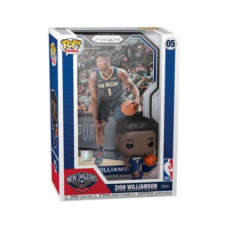 NBA - Figurine Trading Card POP! Zion Williamson 9 cm