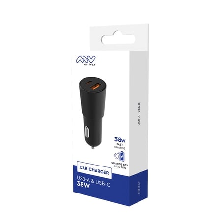 Chargeur Voiture Avizar Quick Charge 3.0 – 32W, Triple USB (dont USB-C 20W), Blanc
