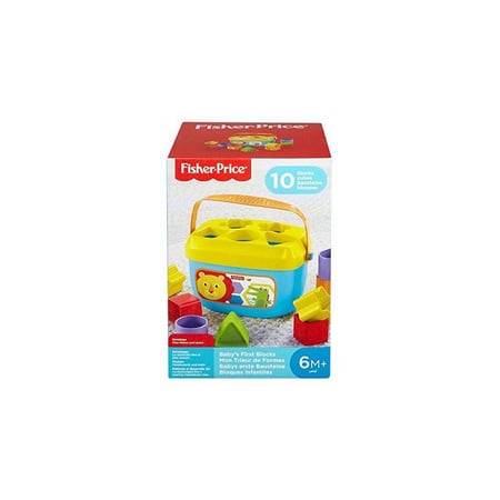 Fisher-Price - Mon trieur de formes - Jouet bébé - boite avec 10