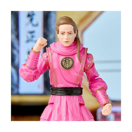 Power Rangers X Cobra Kai Ligtning Collection - Figurine Morphed Samantha LaRusso Pink Mantis R