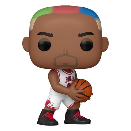 NBA - Figurine POP! Legends Dennis Rodman Bulls Home 9 cm - Funko