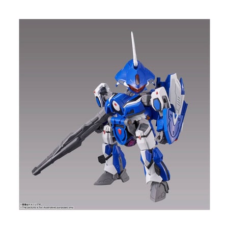 Macross Frontier - TINY SESSION VF-25G MESSIAH VALKYRIE (MICHAEL USE) with RANKA 10 cm