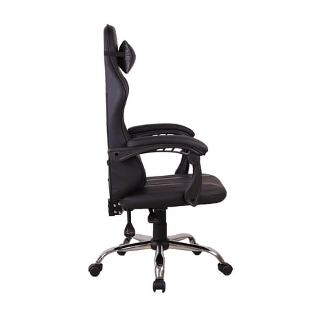Fauteuil Gaming Glab NEON - Ultra confortable - Robuste - Inclinable 150° - Noir