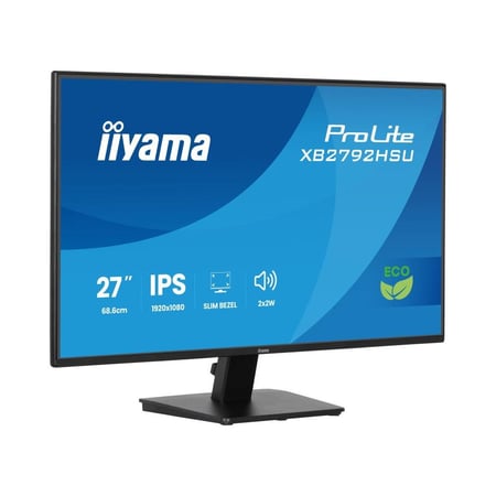 iiyama ProLite X2792HSU B1 écran plat de PC 68,6 cm (27) 1920 x 1080 pixels Full HD LED Noir