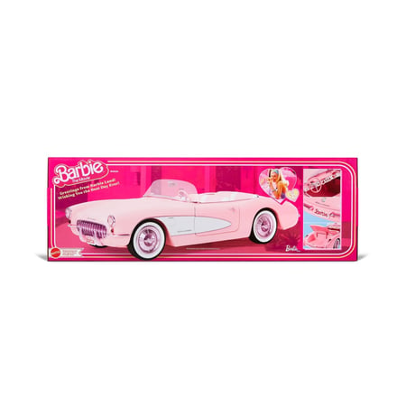 Barbie The Movie - Véhicule Pink Corvette Convertible
