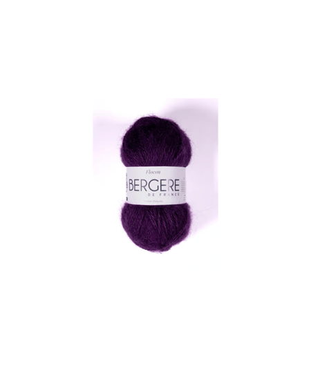 Pelote FLOCON - Bergère de France AUBERGINE