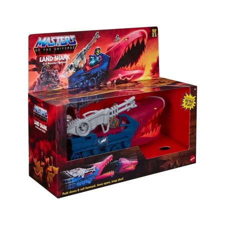 Les Maîtres de l'Univers Origins 2021 - Véhicule Land Shark 32 cm