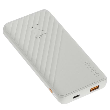 Xtorm Powerbank Go2 U 15W 10000 mAh avec 2 ports USB-A/USB-C Rapide Blanc