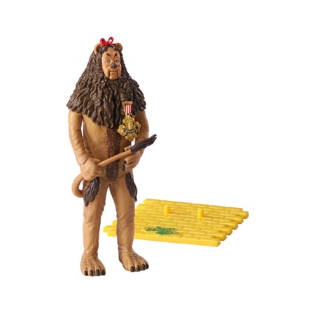 Le Magicien d'Oz - Figurine flexible Bendyfigs Le lion peureux 19 cm