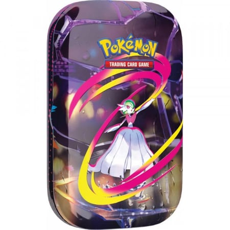 Mini-tin pokémon me01 méga evolution : méga-gardevoir - asmodee - cartes à collectionner française