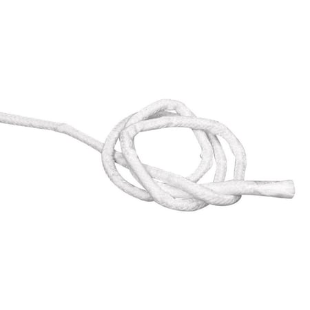 Mèche spéciale p. lampes à  l'huile,à¸ 7mm, Mèche coton,noyau fibre verre,sct 1m