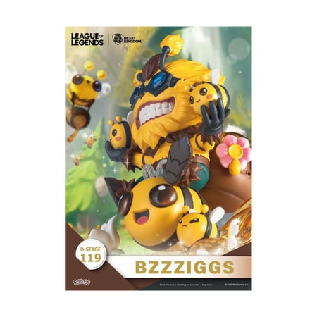 League of Legends - Diorama D-Stage Beemo & BZZZiggs 15 cm