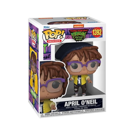 Les Tortues Ninja - Figurine POP! April O'Neil 9 cm