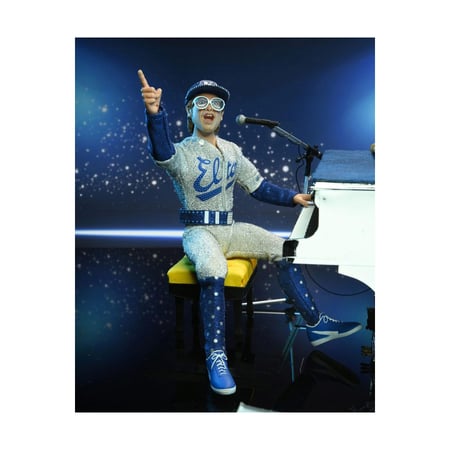 Elton John - Figurine Elton John Clothed Live in '75 Deluxe Set 20 cm