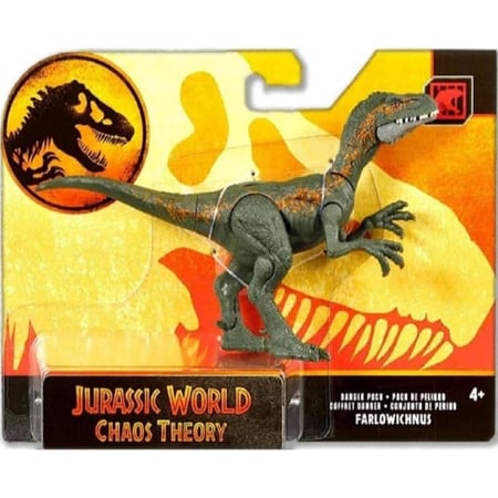 Coffret dinosaure - Jurassic World - Farlowichnus - Dino articulé 19 cm - Mattel