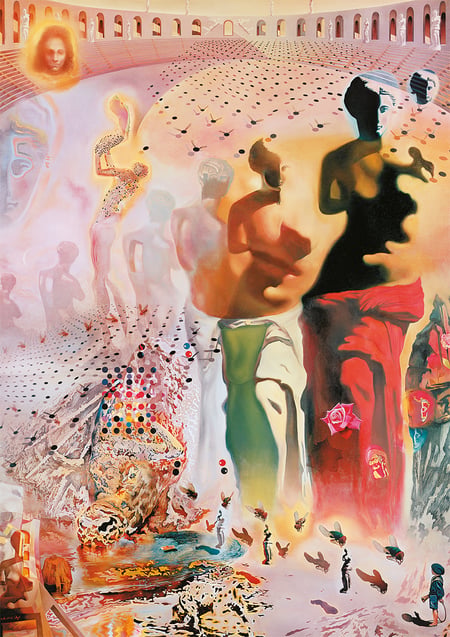 Puzzle 1000 pièces - Dali - torero