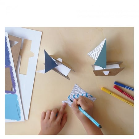 Mes petits voiliers à colorier