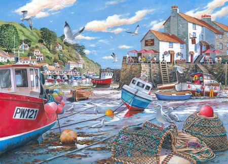 Puzzle 1000 pièces - Marée Basse - HOP - House of Puzzles