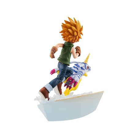 Digimon Adventure G.E.M. Series - Statuette Yamato Ishida & Gabumon 2022 Ver. 12 cm