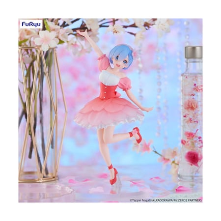 Re: Zero - Statuette Trio-Try-iT Rem /Cherry Blossoms 21 cm