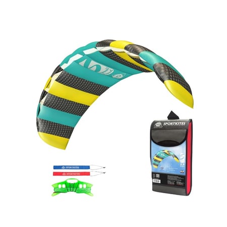 Cerf-Volant Symphony beach III 2.5 aqua