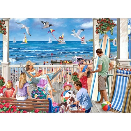Puzzle 1000 pièces - Tout Sur Le Pont - HOP - House of Puzzles