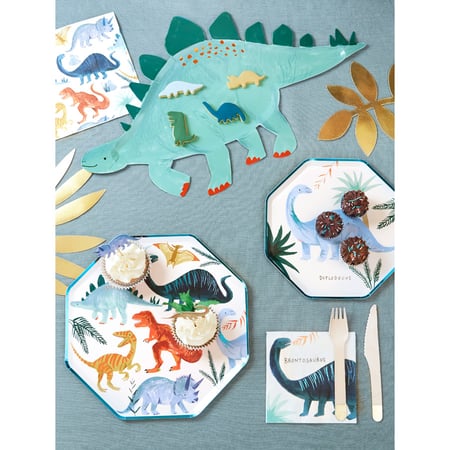 8 Assiettes - Royaume des Dinosaures