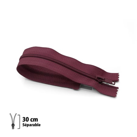 Fermeture éclair Z58 - Prestil 110 Séparable 5mm - 30 cm