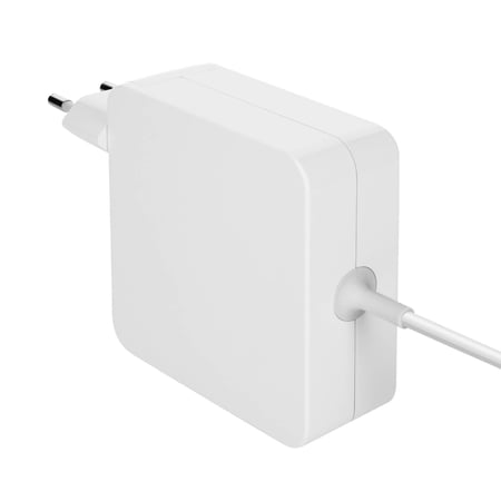 Chargeur Macbook Magsafe 2 Magnétique Charge Rapide 45W Indicateur LED -  Blanc - Français
