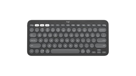 Clavier d'ordinateur Logitech Pebble Keys 2 K380s - Graphite - Plastique recyclé