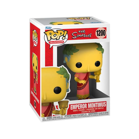Les Simpson - Figurine POP! Emperor Montimus 9 cm