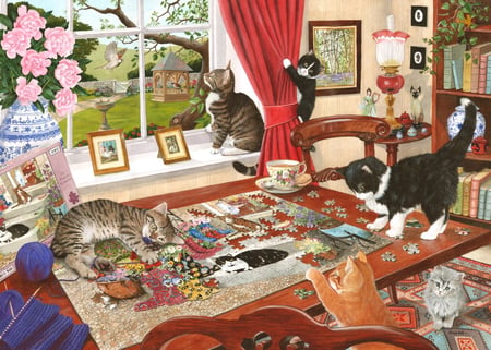 Puzzle 1000 pièces - Pattes Déroutantes - HOP - House of Puzzles