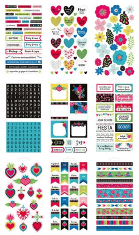 Artemio Dies Viva La Vida Fanion - Fustelle Per Scrapbooking E Hobby Creativi - 4