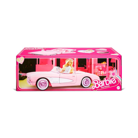 Barbie The Movie - Véhicule Pink Corvette Convertible