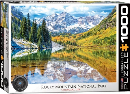 Puzzle 1000 pièces - Rocky Mountain National Park - Eurographics