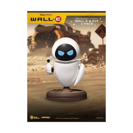 Wall-E - Pack 2 figurines Mini Egg Attack Wall-E Series  & Eve 8 cm
