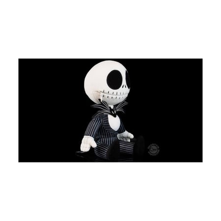 L'étrange Noël de Mr. Jack - Peluche Zippermouth Jack Skellington 23 cm