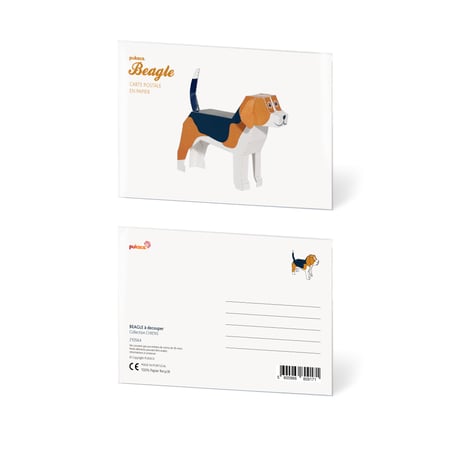 CARTE POSTALE BEAGLE