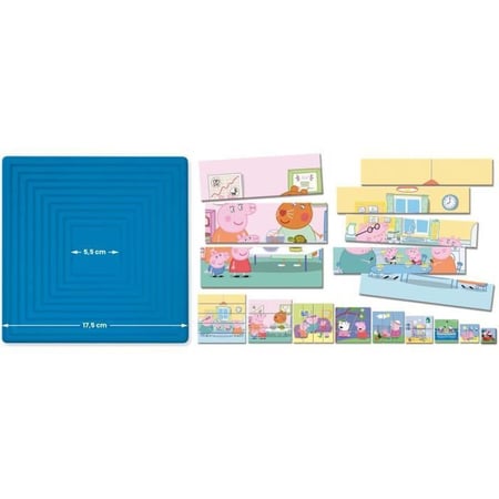Boite de 3 puzzles progressifs, les animaux de la ferme