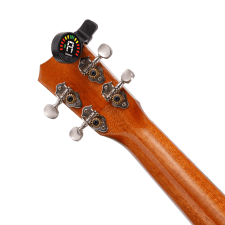 Accordeur Guitare Rechargeable écran LCD - Clip 360°, Pour Guitare, Basse, Ukulélé, Violon, Mode Chromatique