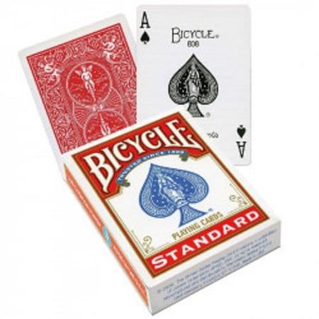 Jeu de cartes poker magie Bicycle standard neuves plastifiées