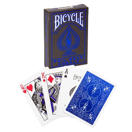 Le jeu biseauté bleu (Bicycle) - Tour de Magie : : Jeux et Jouets
