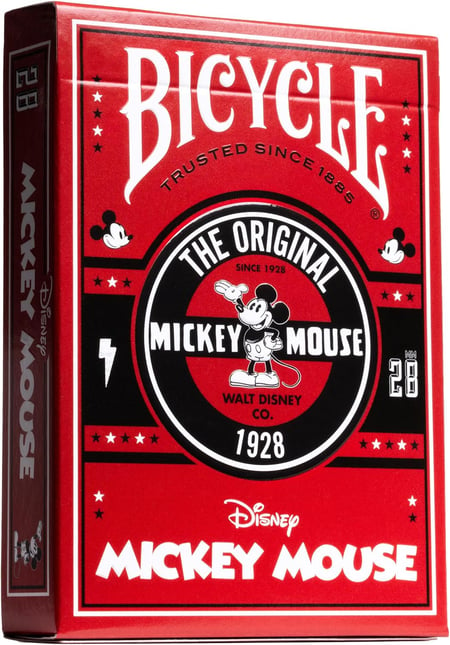 Coffret Jeu de Bataille Mickey Rétro édition Cartamundi - Jeux