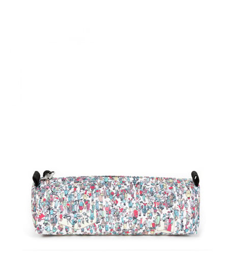 1 trousse Eastpak - Benchmark - 1 compartiment - Wally Pattern White -  Trousses