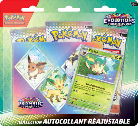 Tech Sticker Collection Pokémon - EV8.5 Evolutions Prismatiques - Modèles aléatoires - Vendu à l'unité